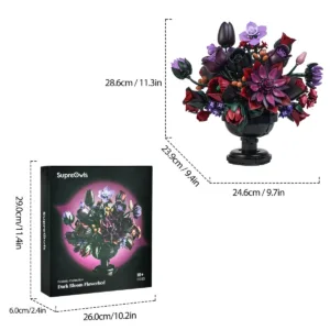 supreowls IA11033 Parterre de fleurs Dark Bloom — comparatif marchands sur Planet-Brick (vue détail 7)