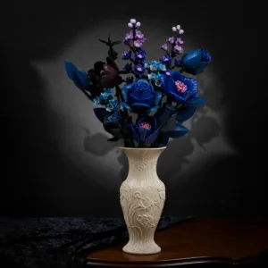 supreowls IA11036 Bouquet de fleurs aux roses bleues — comparateur de prix sur Planet-Brick (vue détail 1)