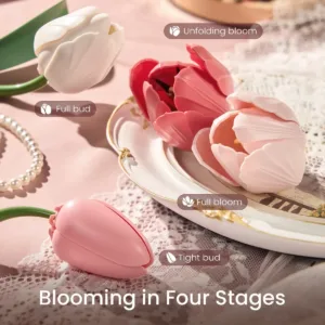 supreowls IA11058 Bouquet de tulipes rose tendre — où acheter au meilleur tarif sur Planet-Brick (vue détail 2)