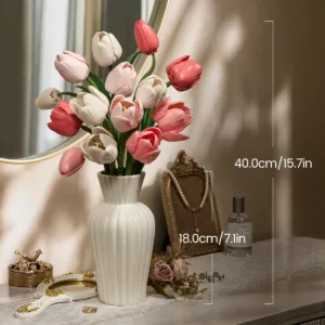 supreowls IA11058 Bouquet de tulipes rose tendre — meilleure offre du moment sur Planet-Brick (vue détail 5)