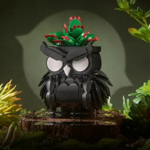 supreowls IA11059 Hibou à la succulente — comparateur de prix sur Planet-Brick (vue détail 1)