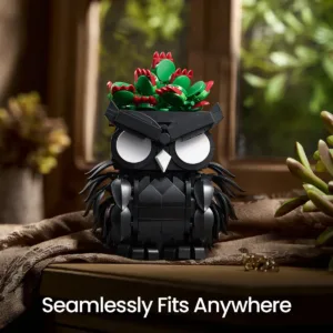 supreowls IA11059 Hibou à la succulente — meilleure offre du moment sur Planet-Brick (vue détail 5)
