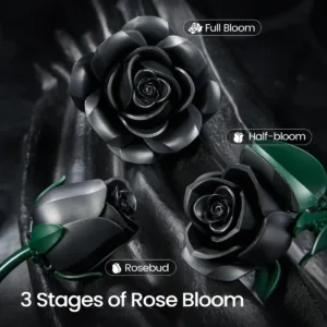 supreowls IA11001 Bouquet de roses noires — comparez les prix sur Planet-Brick (vue détail 4)