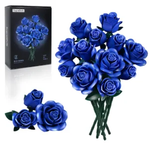 Bouquet de roses bleues