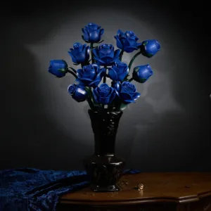 supreowls IA11007 Bouquet de roses bleues — comparateur de prix sur Planet-Brick (vue détail 1)