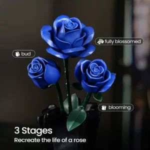 supreowls IA11007 Bouquet de roses bleues — comparez les prix sur Planet-Brick (vue détail 4)