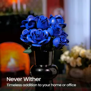 supreowls IA11007 Bouquet de roses bleues — prix le plus bas sur Planet-Brick (vue détail 6)