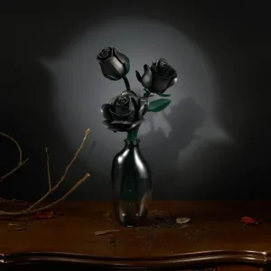 supreowls IA11009 Trois roses noires — comparateur de prix sur Planet-Brick (vue détail 1)