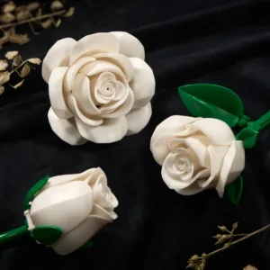 supreowls IA11013 Bouquet de roses blanches — où acheter au meilleur tarif sur Planet-Brick (vue détail 2)