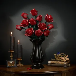 supreowls IA11016 Bouquet de roses bordeaux — comparateur de prix sur Planet-Brick (vue détail 1)