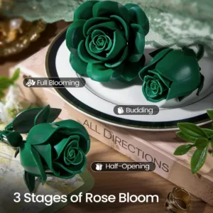 supreowls IA11018 Bouquet de roses vertes — comparez les prix sur Planet-Brick (vue détail 4)