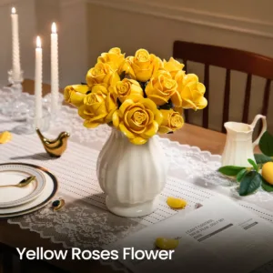 supreowls IA11019 Bouquet de roses jaunes — bons plans et promos sur Planet-Brick (vue détail 3)