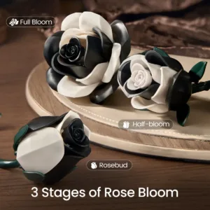 supreowls IA11056 Roses motif vache — bons plans et promos sur Planet-Brick (vue détail 3)